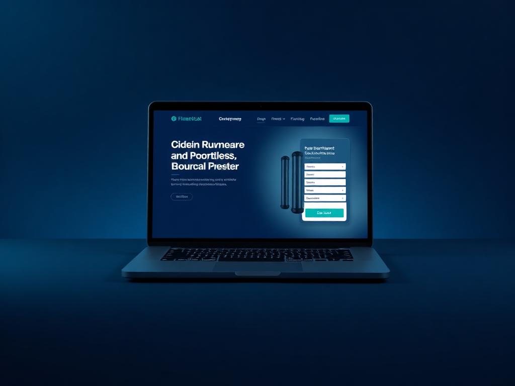 Medical clinic website mockup by Aqaba Web Craft